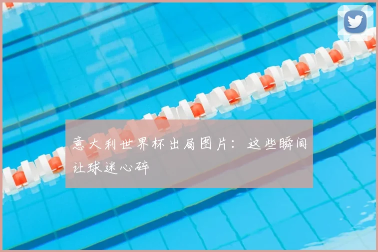 意大利世界杯出局图片:这些瞬间让球迷心碎